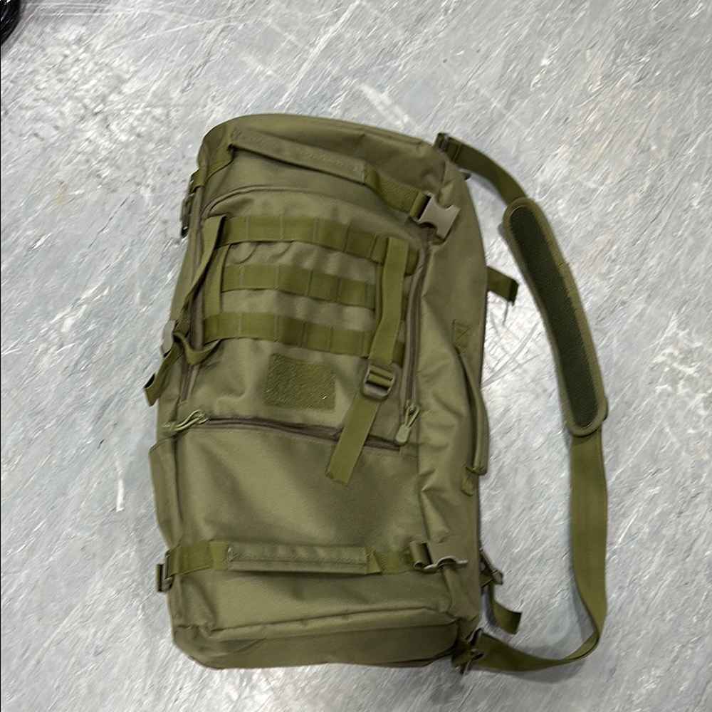 Olive Green Tactical Backpack/Duffel bag